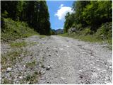 Ukanc - Planina Zadnji Vogel